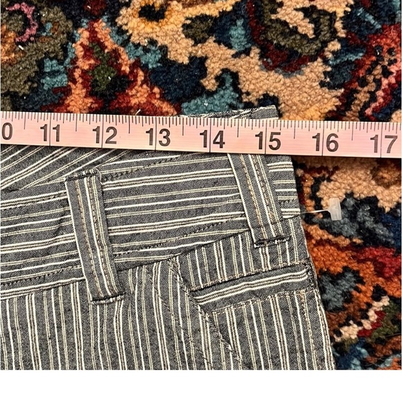 NWT Free People Pinstriped Flare Trousers size 4 - Picture 12 of 16